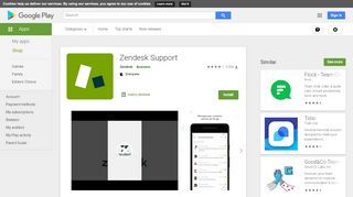 
                            6. Zendesk Support – Apps no Google Play