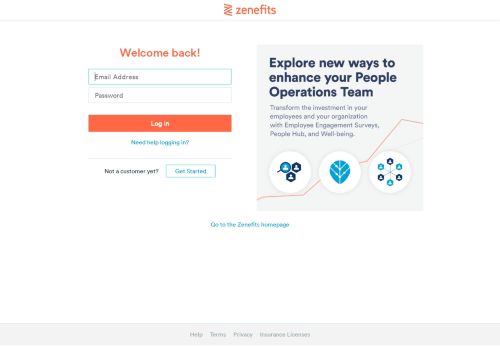 
                            12. Zenefits Login