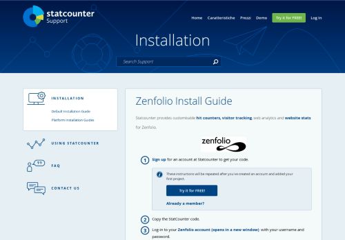 
                            8. Zenfolio - Free Hit Counter, Visitor Tracker and Web Stats - Statcounter