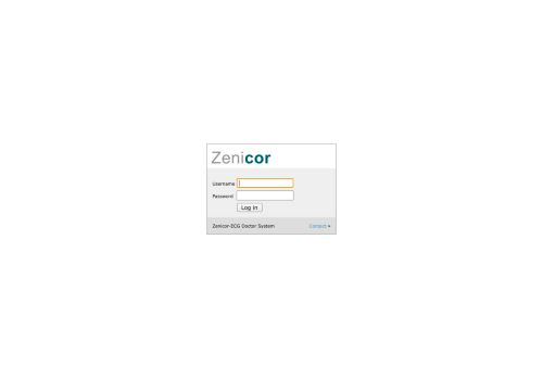
                            2. Zenicor-EKG Log on