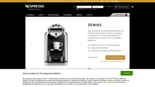 
                            2. Zenius | Koffiemachine | Nespresso Professional
