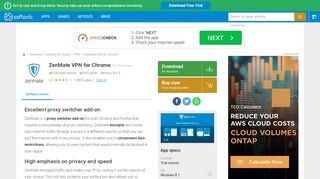 
                            8. ZenMate VPN for Chrome - Download