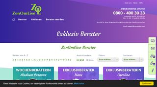 
                            4. ZenomLive Exklusivberater