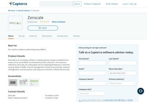 
                            7. Zenscale Reviews and Pricing - 2019 - Capterra