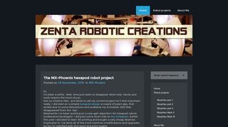 
                            5. Zenta Robotic Creations - Advanced hobby robotic designer