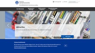 
                            2. Zentralbibliothek der Sportwissenschaften - Zentralbibliothek der ...