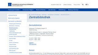 
                            6. Zentralbibliothek – Technische Hochschule Nürnberg Georg Simon Ohm