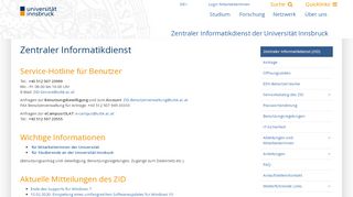 
                            8. Zentraler Informatikdienst der Universität Innsbruck (ZID)