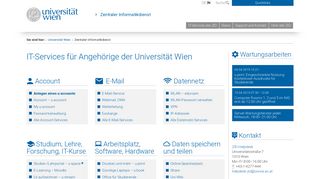 
                            7. Zentraler Informatikdienst - Universität Wien