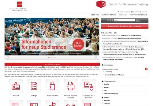 
                            3. Zentrum für Datenverarbeitung - Uni Mainz