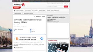 
                            10. Zentrum für Molekulare Neurobiologie Hamburg (ZMNH) Forschung ...