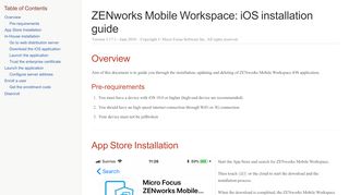 
                            13. ZENworks Mobile Workspace: iOS installation guide - Novell