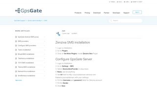 
                            5. Zenziva SMS installation – GpsGate Support