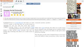 
                            8. Zenzuu Social Network review