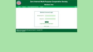 
                            7. Zero Interest Multi-Purpose Cooperative Society :: Client Login Page