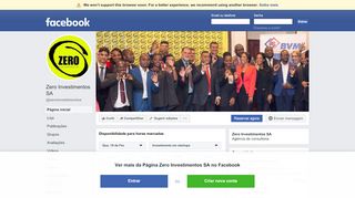 
                            7. Zero Investimentos SA - Página inicial | Facebook