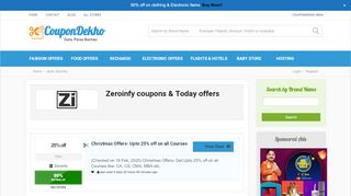 
                            3. Zeroinfy coupons: 80% Off offers, New Promo codes Dec 2019