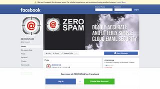 
                            13. Zerospam - Home | Facebook