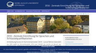 
                            2. ZESS - Georg-August-Universität Göttingen