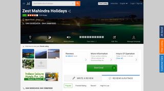 
                            4. Zest Mahindra Holidays, Mount Road - Zest Mahendra Holidays ...