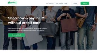 
                            1. ZestMoney | Now everyone can pay in EMI