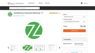 
                            12. ZestMoney Payment Method - Magento Marketplace