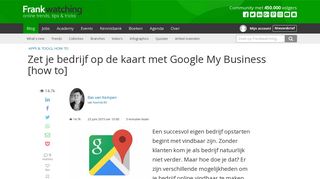 
                            10. Zet je bedrijf op de kaart met Google My Business [how to ...