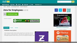 
                            8. Zeta for Employees 4.3.12 Free Download