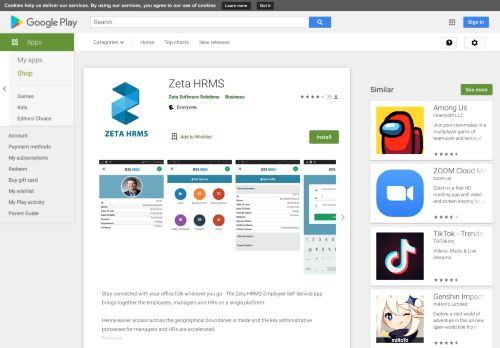 
                            4. Zeta HRMS - Google Play पर ऐप्लिकेशन