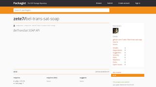 
                            7. zete7/bel-trans-sat-soap - Packagist