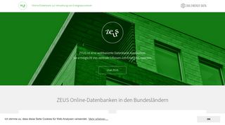
                            1. ZEUS – Online-Datenbank zur Verwaltung von Energieausweisen