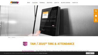 
                            12. ZEUS® Time & Attendance - ISGUS America LLC