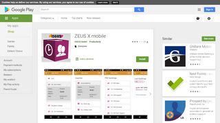 
                            12. ZEUS X mobile – Apps bei Google Play