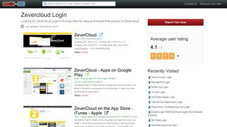 
                            1. ZeverCloud - Login