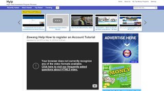 
                            12. Zewang Help How to register an Account Tutorial | Hyip