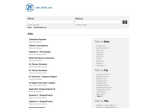 
                            5. ZF Jobs