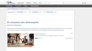 
                            9. ZF Lenksysteme Jobs | Stellenangebote - Jobvoting
