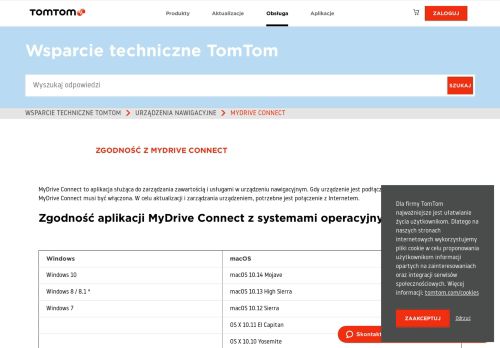 
                            10. Zgodność z MyDrive Connect
