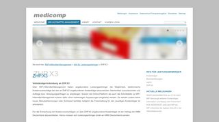 
                            11. ZHP.X3 | medicomp - medicomp GmbH