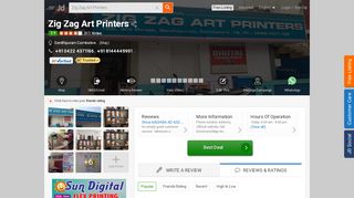 
                            5. Zig Zag Art Printers, Gandhipuram - Offset Printers in Coimbatore ...