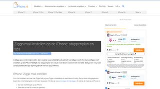 
                            11. Ziggo mail instellen op de iPhone: stappenplan en tips - iPhone.nl