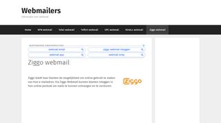 
                            12. Ziggo webmail - Webmailers