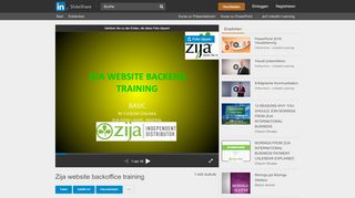 
                            10. Zija website backoffice training - SlideShare