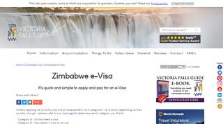 
                            5. Zimbabwe e-Visa - apply online - Victoria Falls Guide