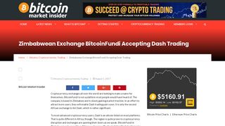 
                            7. Zimbabwean Exchange BitcoinFundi Accepting Dash ...