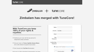 
                            10. Zimbalam has merged with TuneCore!
