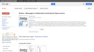 
                            6. Zimbra - Messagerie collaborative d'entreprise Open source