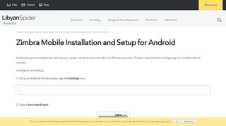 
                            10. Zimbra Mobile Installation and Setup for Android - Libyan Spider