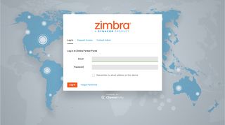 
                            10. Zimbra Partner Portal: Log In