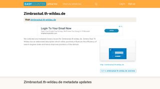 
                            13. Zimbra Stud Th Wildau (Zimbrastud.th-wildau.de) - Zimbra Web ...